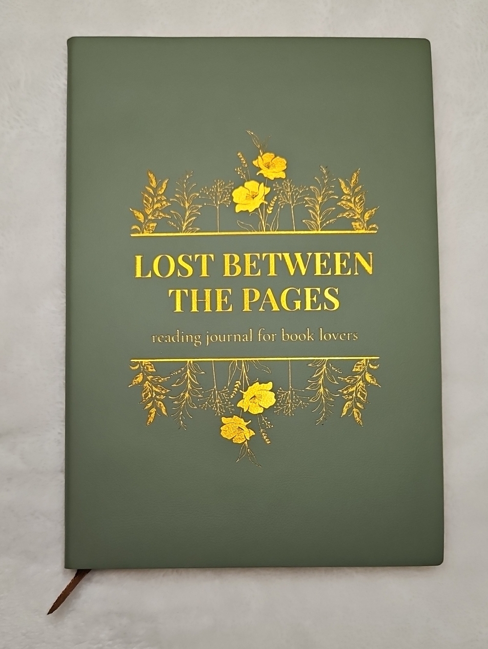 Lost Between the Pages Reading Notebook Journal